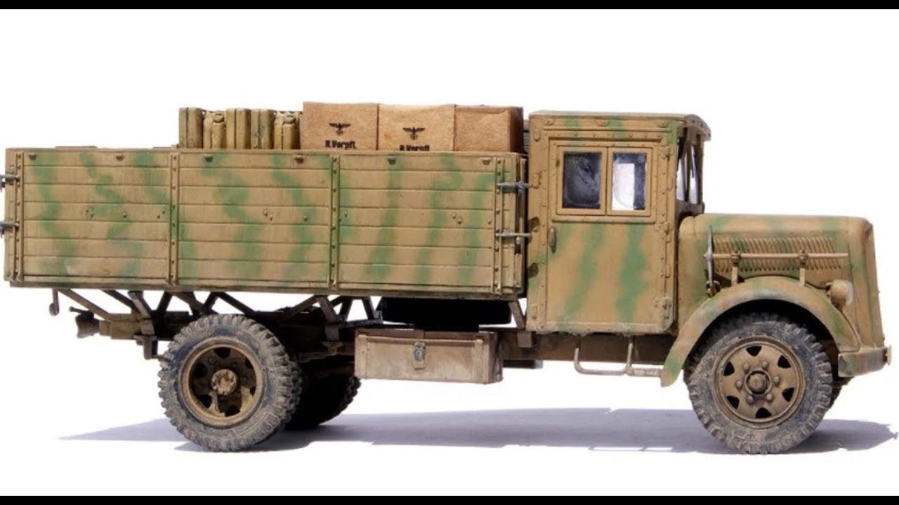 Немецкий грузовик Mercedes Benz L-701