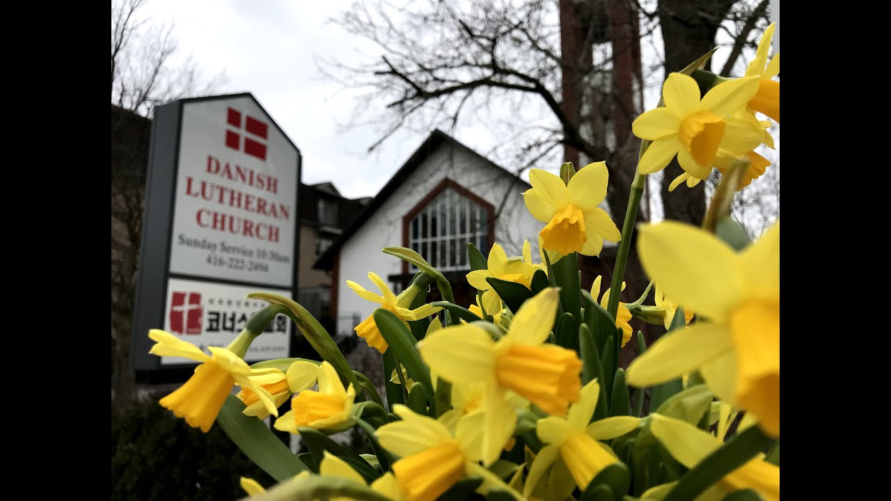 Easter Service from the Danish Lutheran Church of Toronto