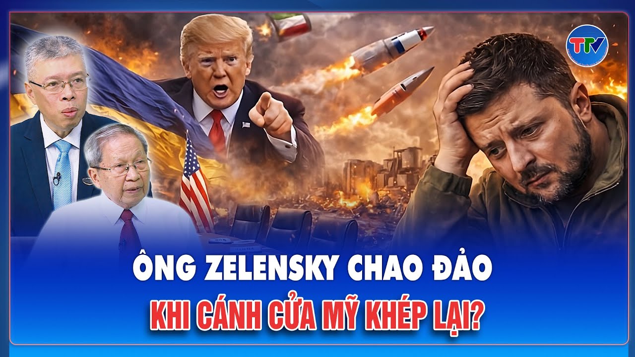 TIN QUỐC TẾ: Ukraine hụt hơi sau đàm phán Mỹ, ông Zelensky đối diện kịch bản xấu nhất?