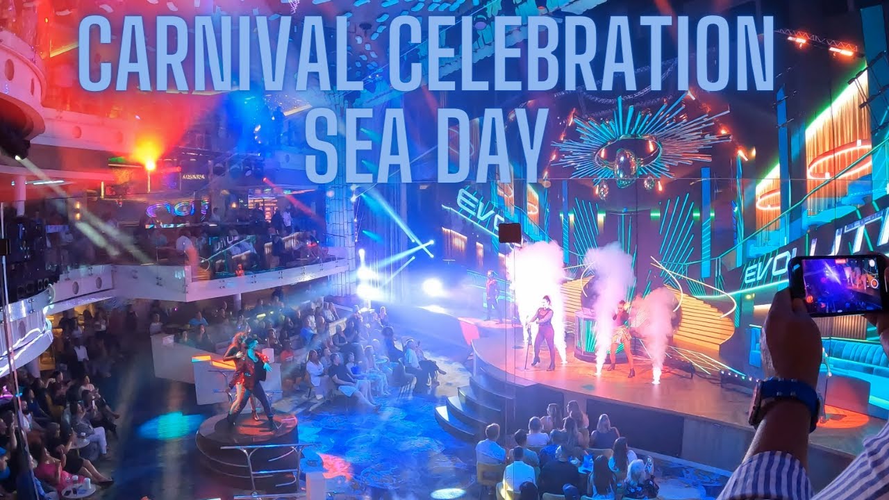 Amazing Sea Day on the Carnival Celebration and the sixth day of our cruise.