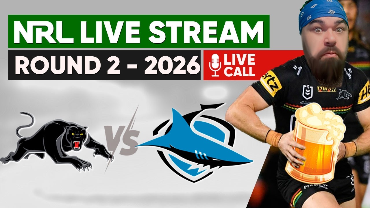 Panthers vs Sharks | NRL Live Stream | Round 2 - 2026