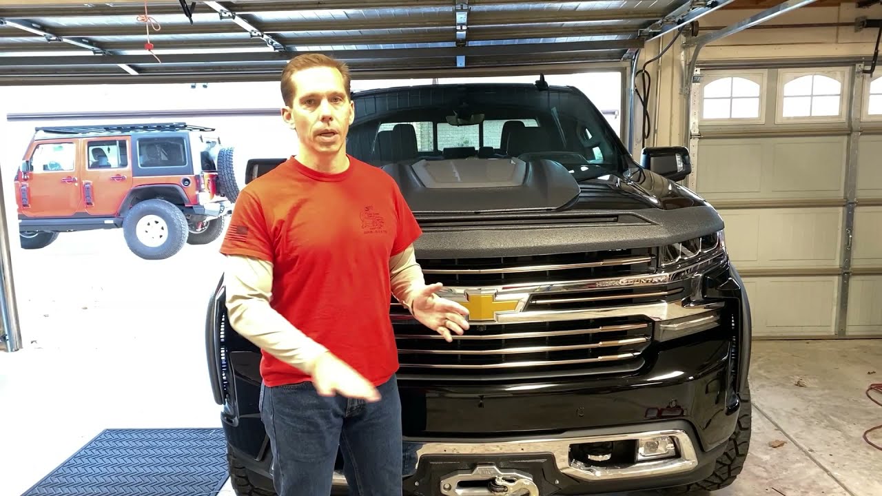 2020 Silverado 1500 Warn Winch