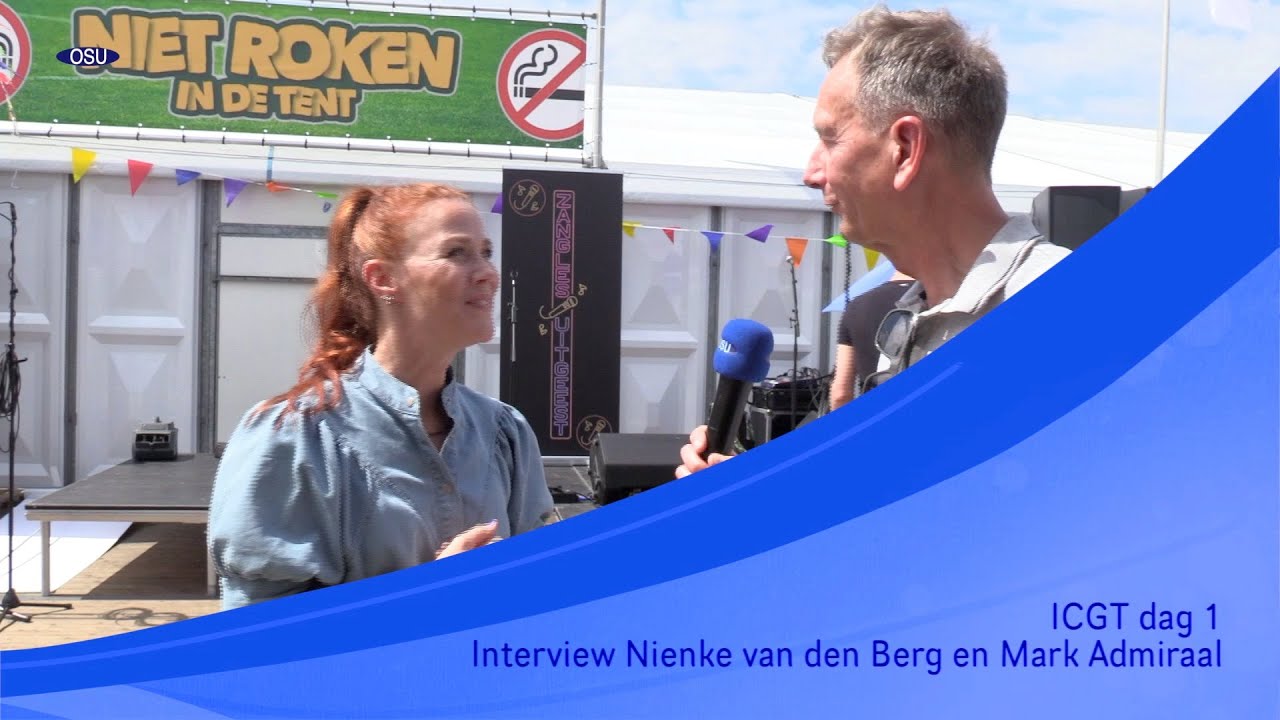 ICGT dag 1 Interview Nienke van den Berg en Mark Admiraal