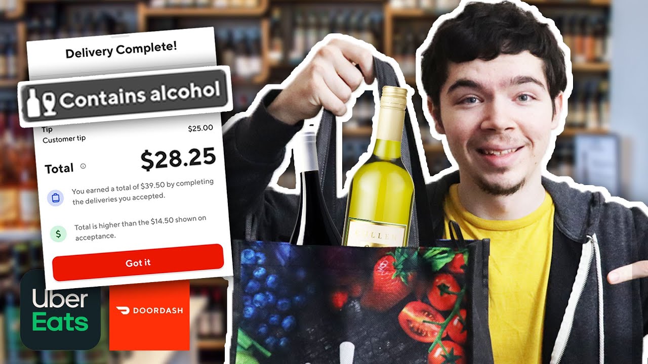 My First DoorDash Alcohol Delivery! ($250 in 9.5 HRS)