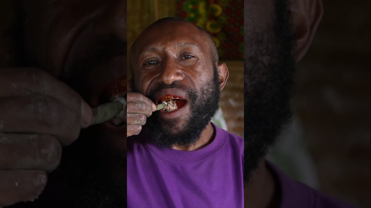 Сила ореха бетеля: секретный стимулятор Папуа раскрыт! #travelvlog #papua #papuanewguinea #betelnut