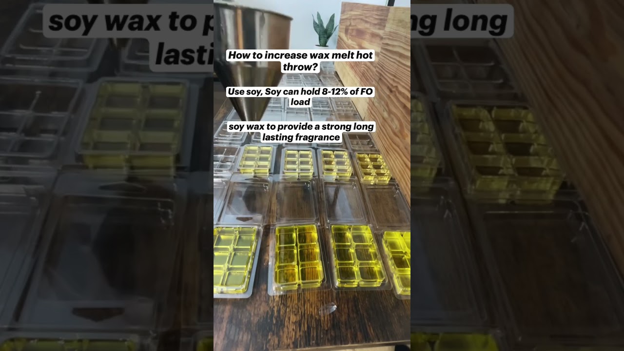 How to increase wax melts hot throw? #handmadecandle #waxmelting #makingcandles #desibusinessideas