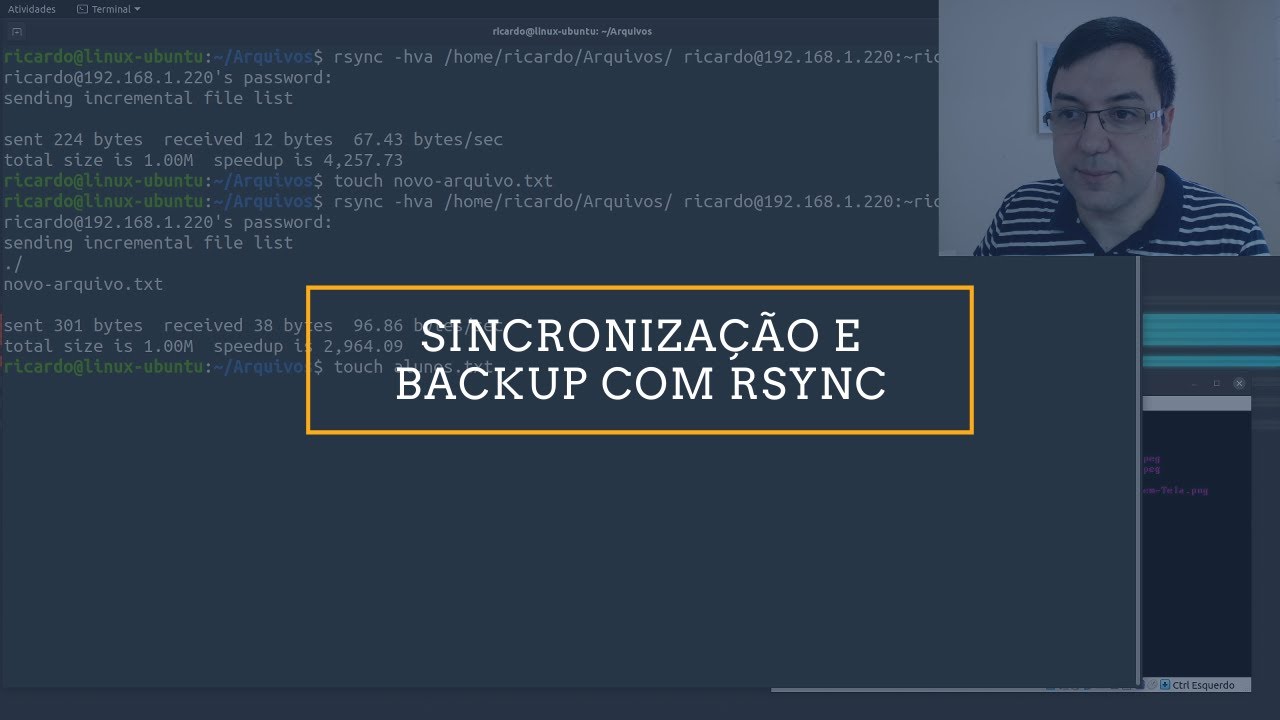 rsync - Principais Par&acirc;metros para Backup e Sincroniza&ccedil;&atilde;o de Arquivos e Diret&oacute;rios no Linux