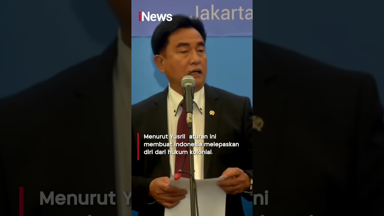 KUHP dan KUHAP Baru Resmi Berlaku, Yusril: Momen Sejarah! Kita Meninggalkan Sistem Kolonial
