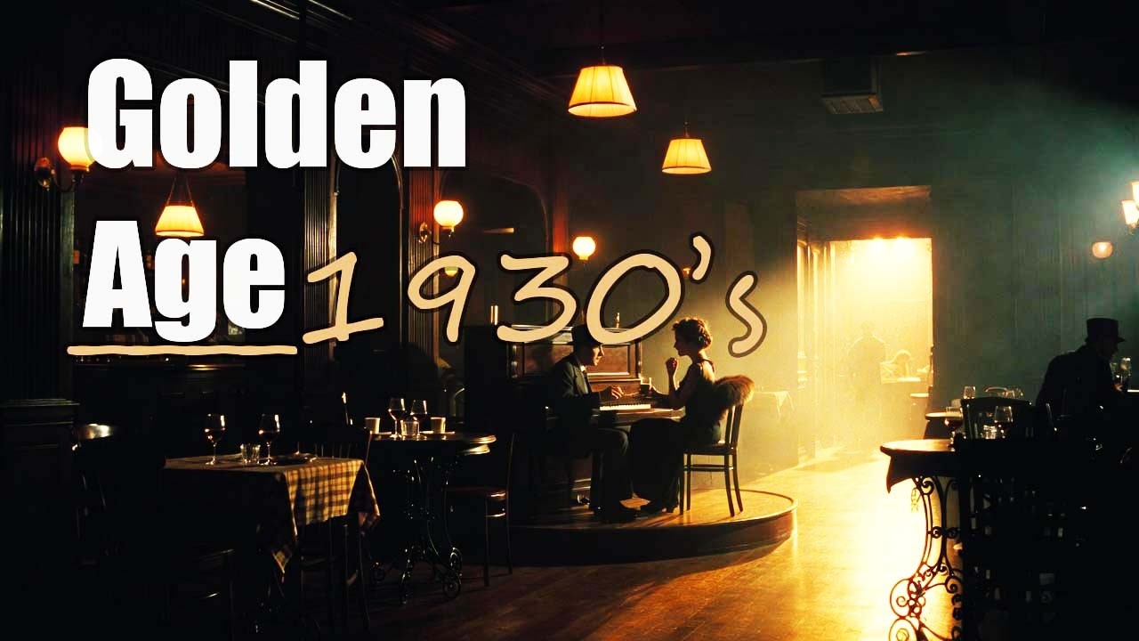 Classic Jazz Lounge – 1930s Golden Age Vintage Jazz – Timeless Oldies Café Ambience