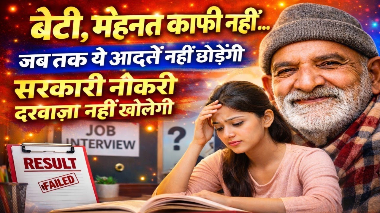 सरकारी नौकरी तब मिलती है जब इंसान ये तीन गलतियां छोड़ देता है । Baba Maharaj। Baba neem Karoli ।