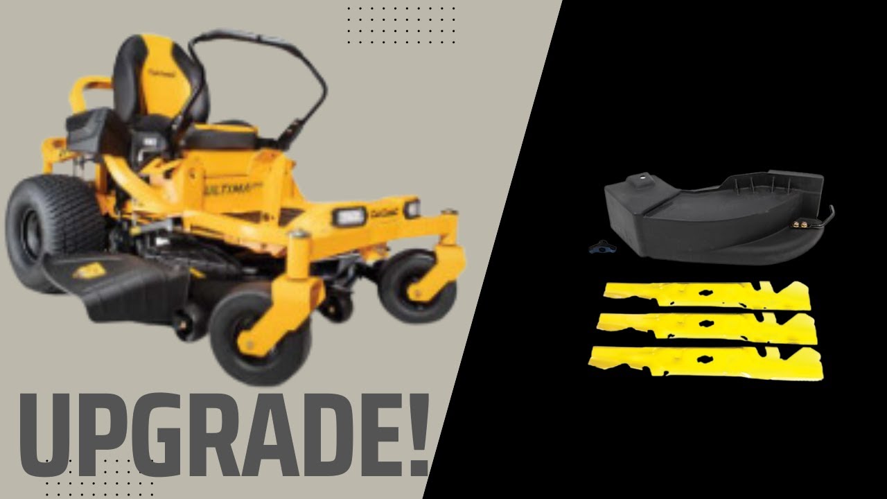 Как установить комплект для мульчирования на Cub Cadet Ultima Zero Turn