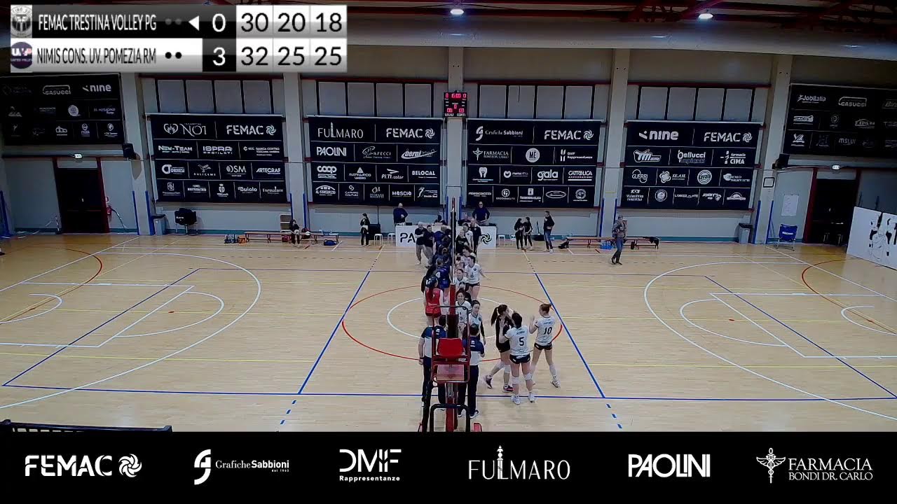 FEMAC TRESTINA VOLLEY PG - NIMIS CONS. UV. POMEZIA RM