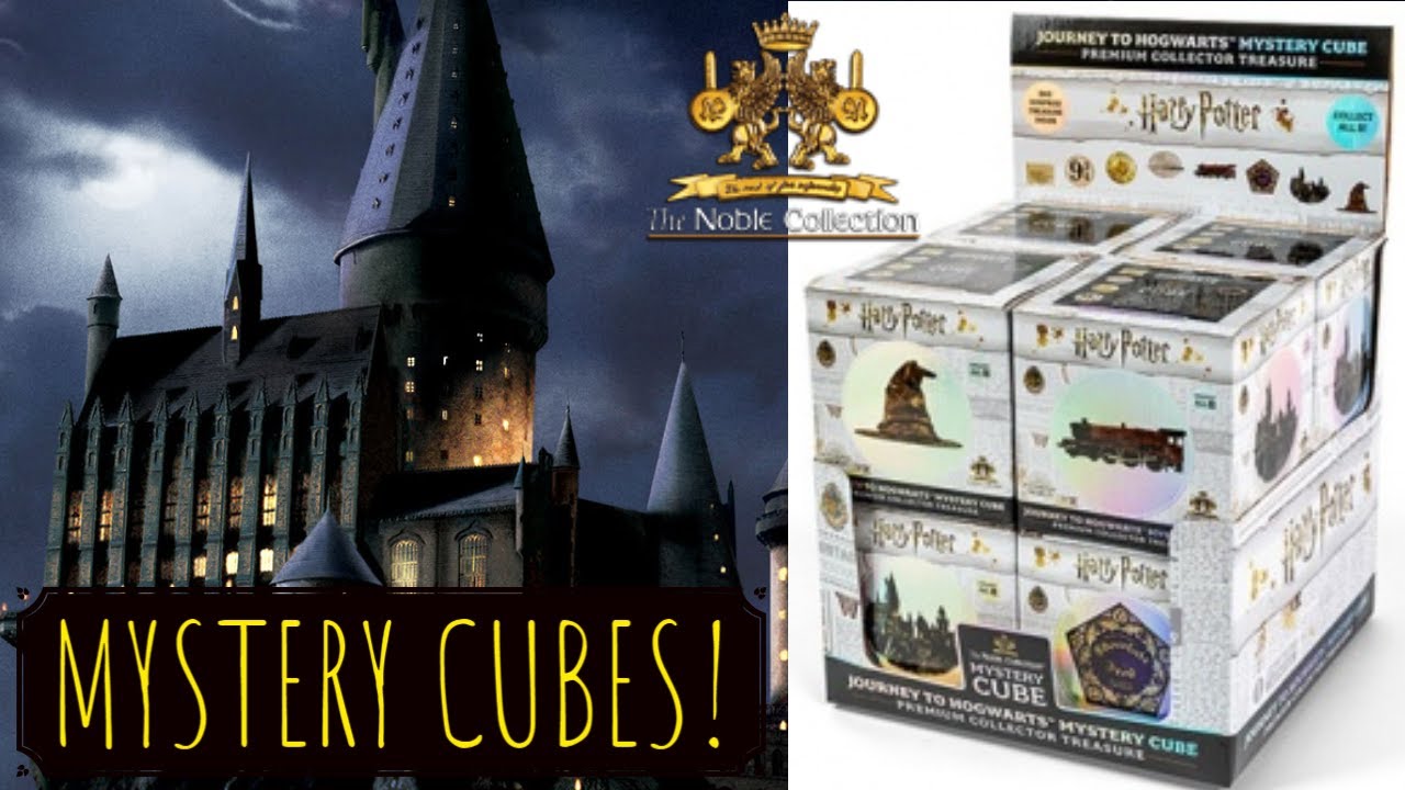 Harry Potter Journey to Hogwarts Mystery Cubes from the Noble Collection: Full Case Unboxing!