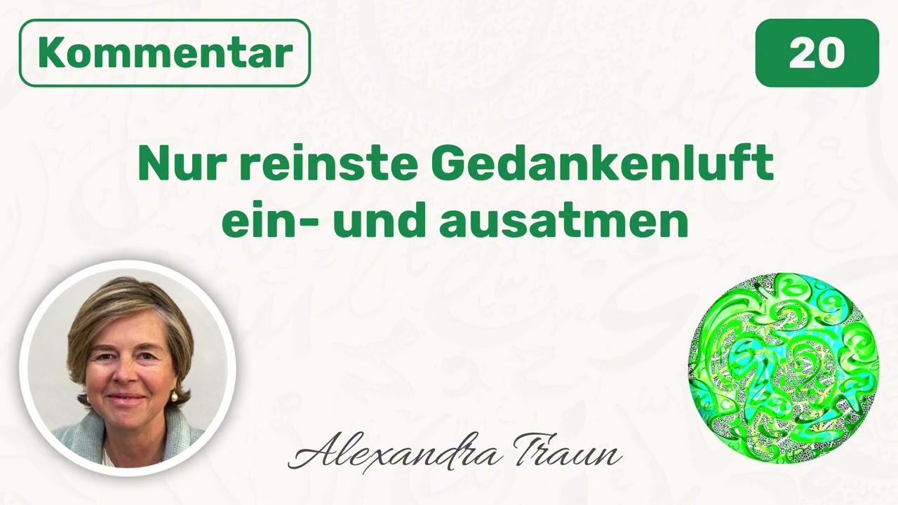 20 EKIW | Ich bin entschlossen zu sehen. | Ein Kurs in Wundern | Alexandra Traun
