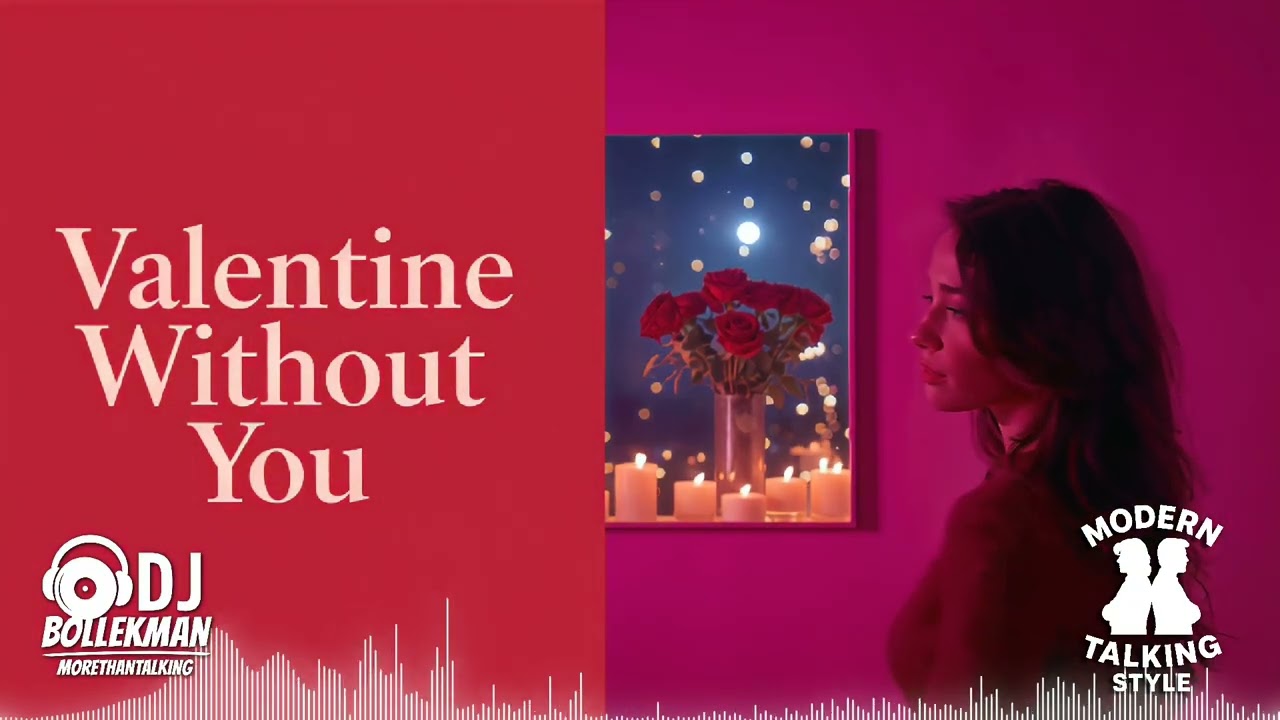 🎵❤️ Valentine Without You – Eurodisco, Italodisco, Synthwave, 80s Europop Love Song
