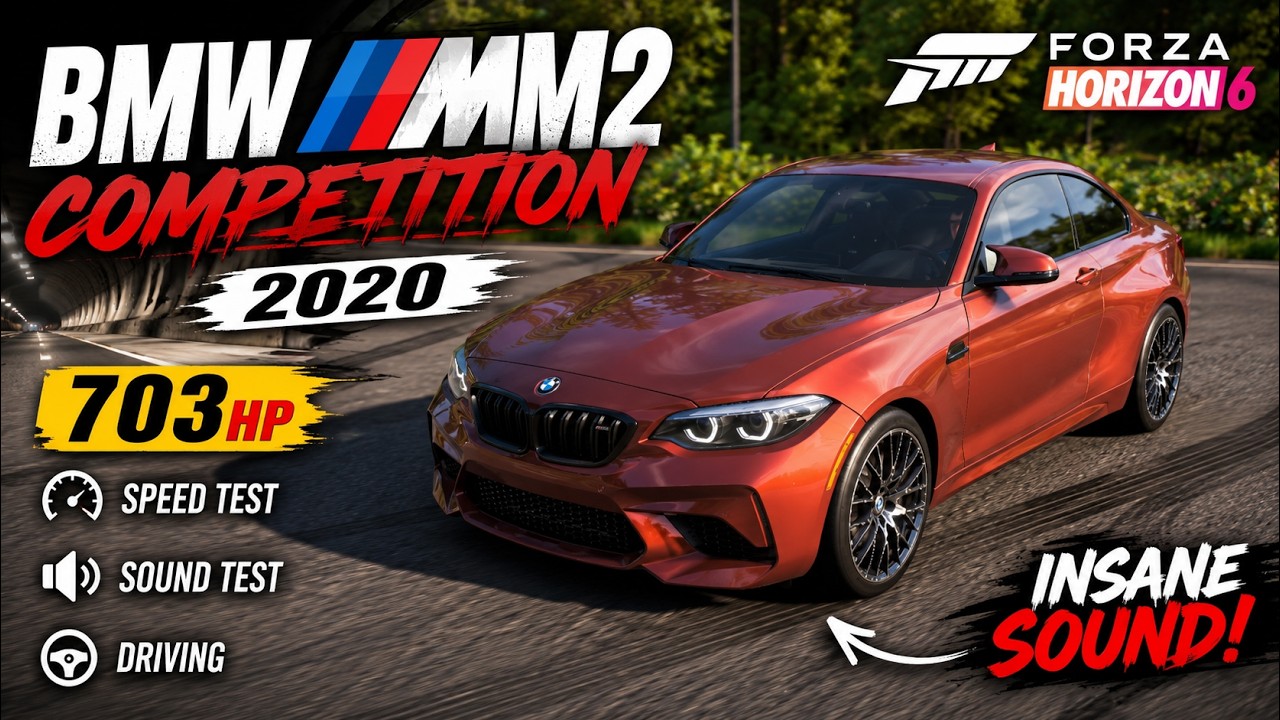 2020 BMW M2 Competition Coupe (703HP) INSANE Sound & Top Speed! | Forza Horizon 6