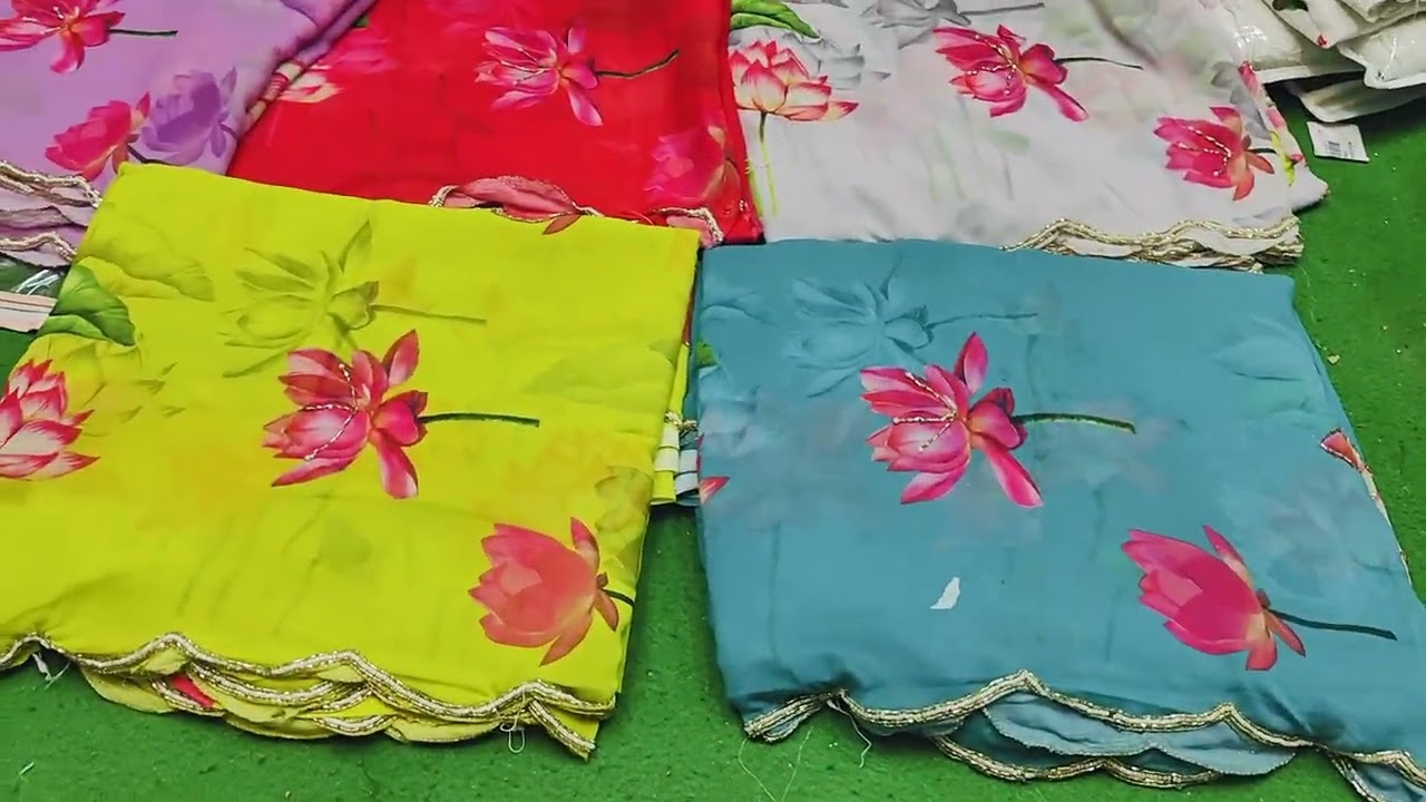 pure jeorgate premium quality maggam work sarees
