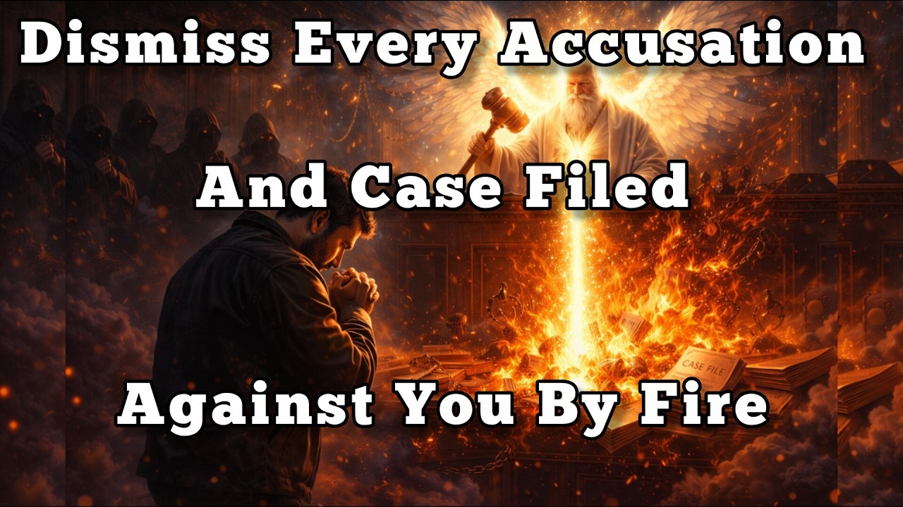 Powerful Fire Warfare Prayer to Dismiss Every Case the Enemy Has Filed Against You