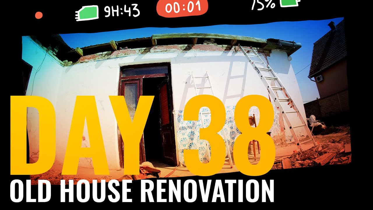 STARTING THE KITCHEN DEMO & CLEANING UP | OLD HOUSE RENOVATION DAY 38