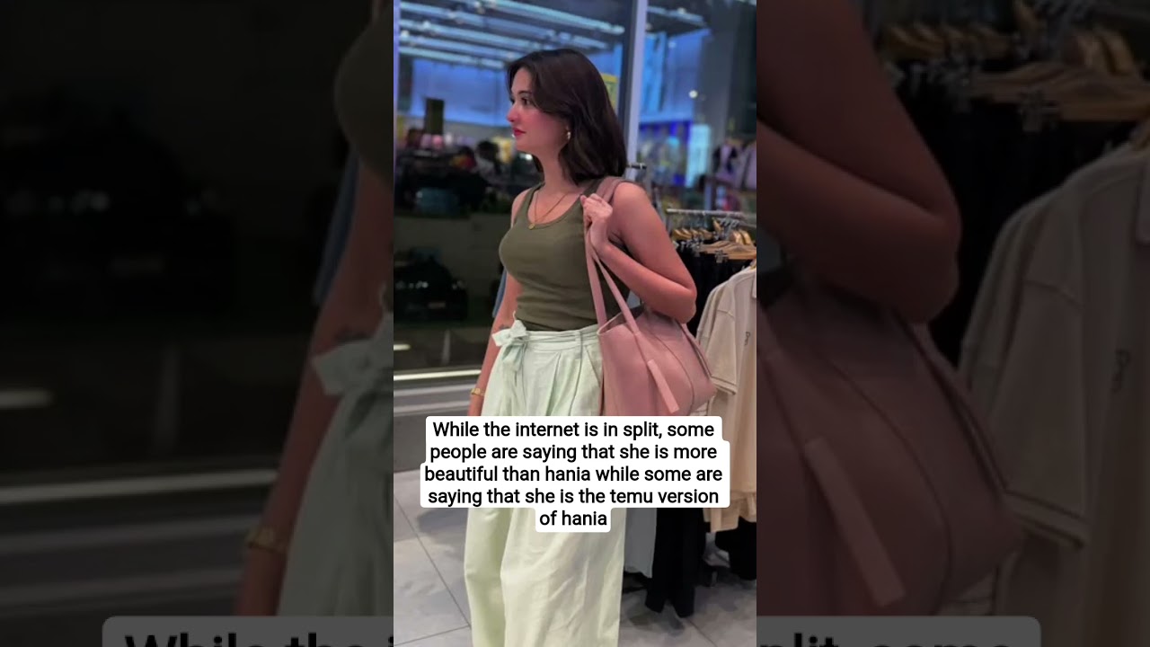 Hania Amir's lookalike Bushra memon 📈😍 #haniaamir #reels #memes #actress #shortsfeed #shorts