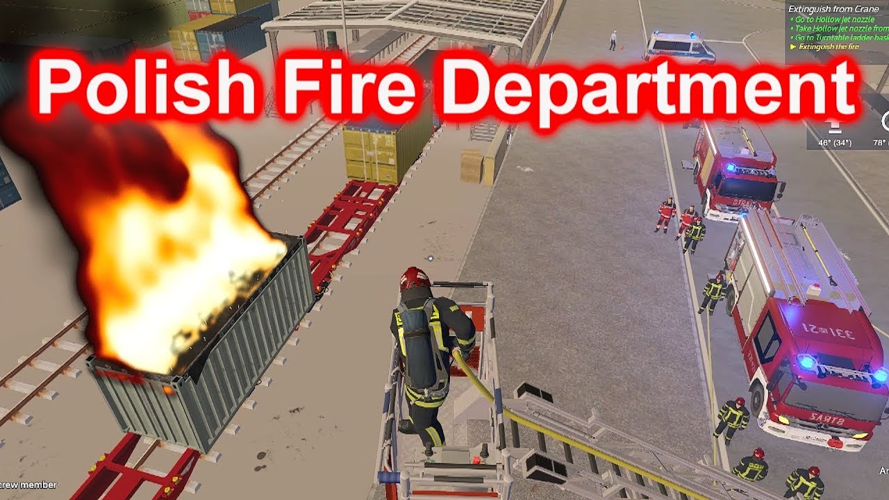 Emergency Call 112 – Polish Fire Brigade Gameplay! 4K