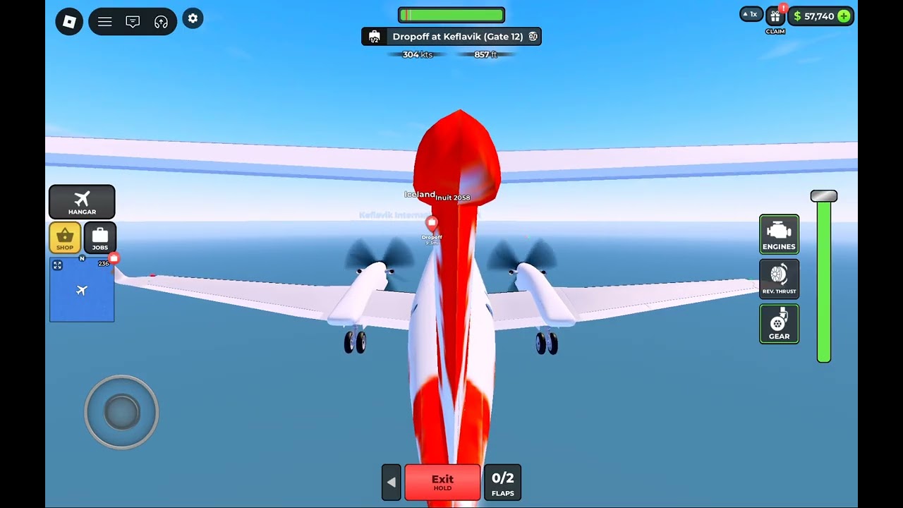 Air Inuit landing