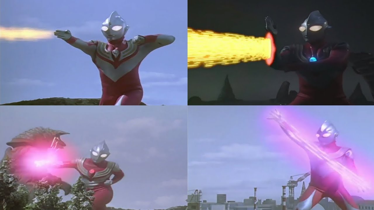 Ultraman Tiga Power Type All Technique