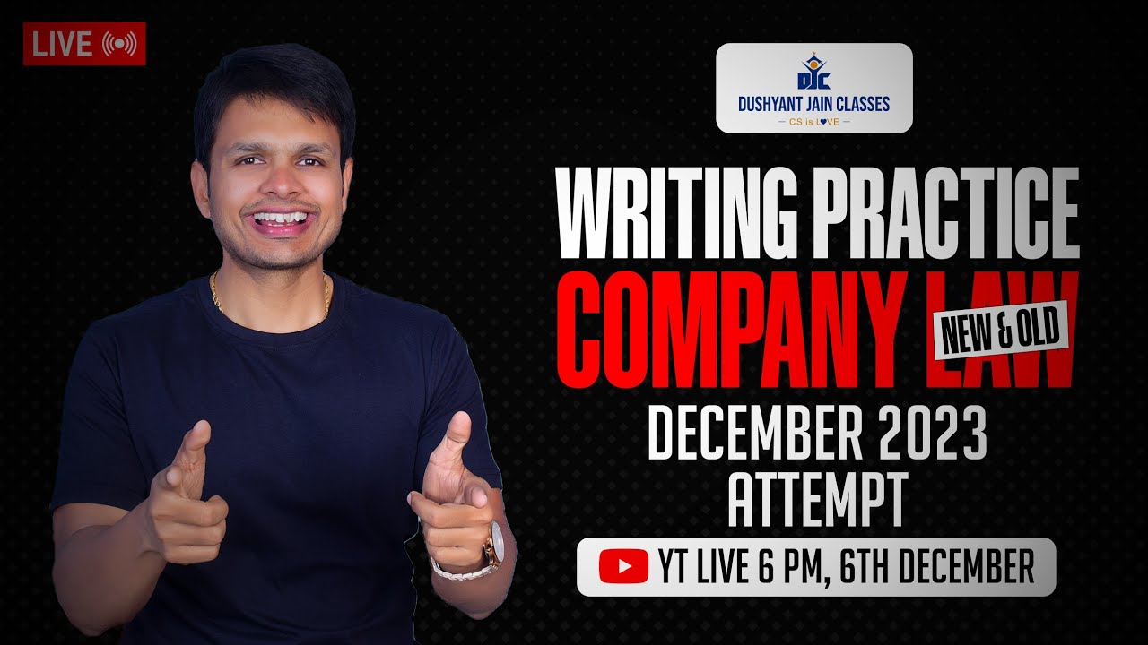 Writing Practice of Company Law: Share Capital!