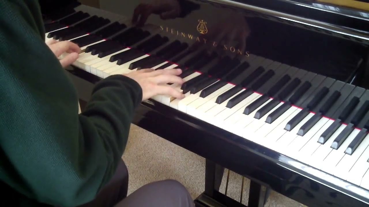 J.C.F.Bach: Allegretto in F major (Musikalische Nebenstunden) piano version