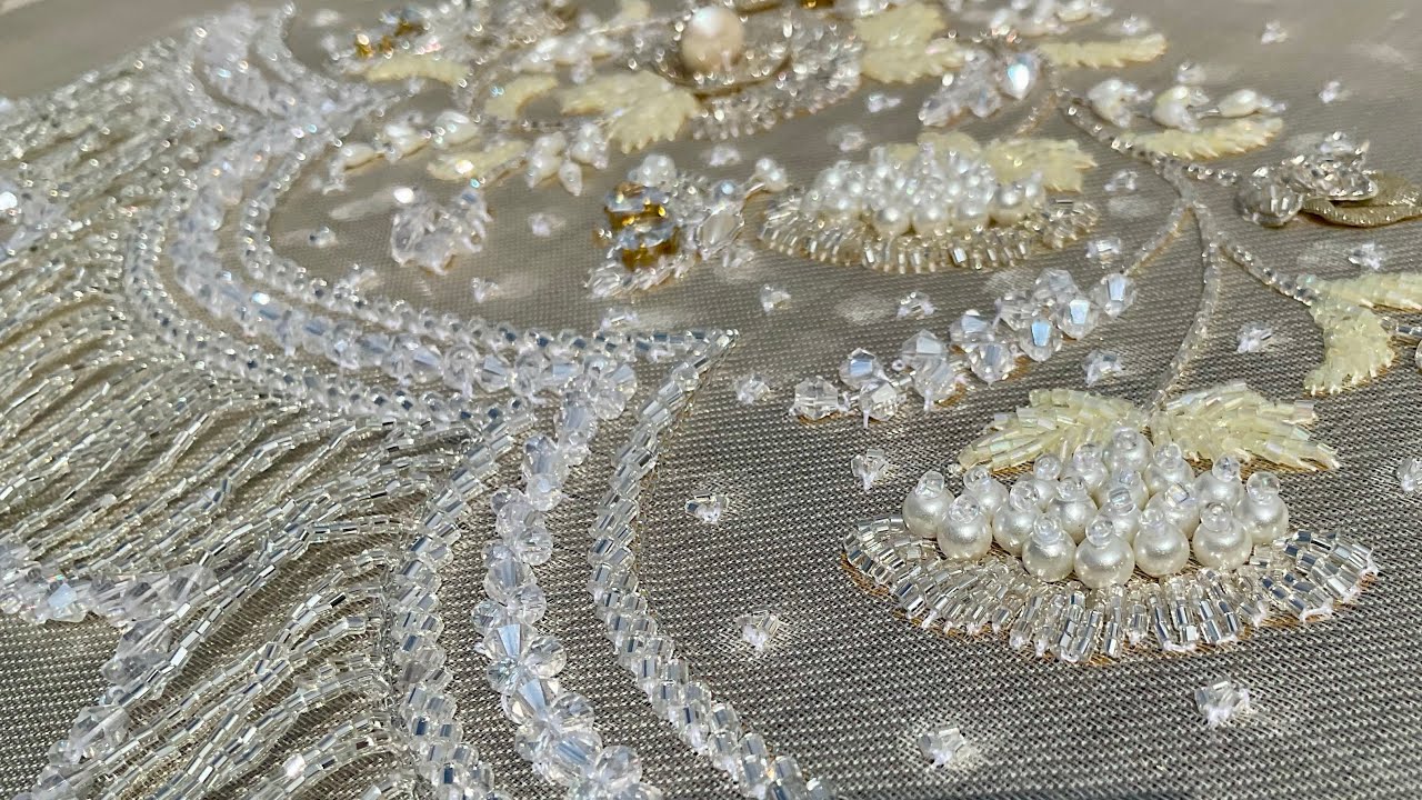 Swarovski crystal Embroidery 