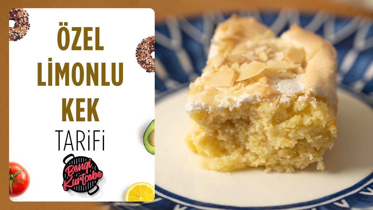 Limonlu Kek Tarifi | Müthiş Kıvam Pratik Tatlı