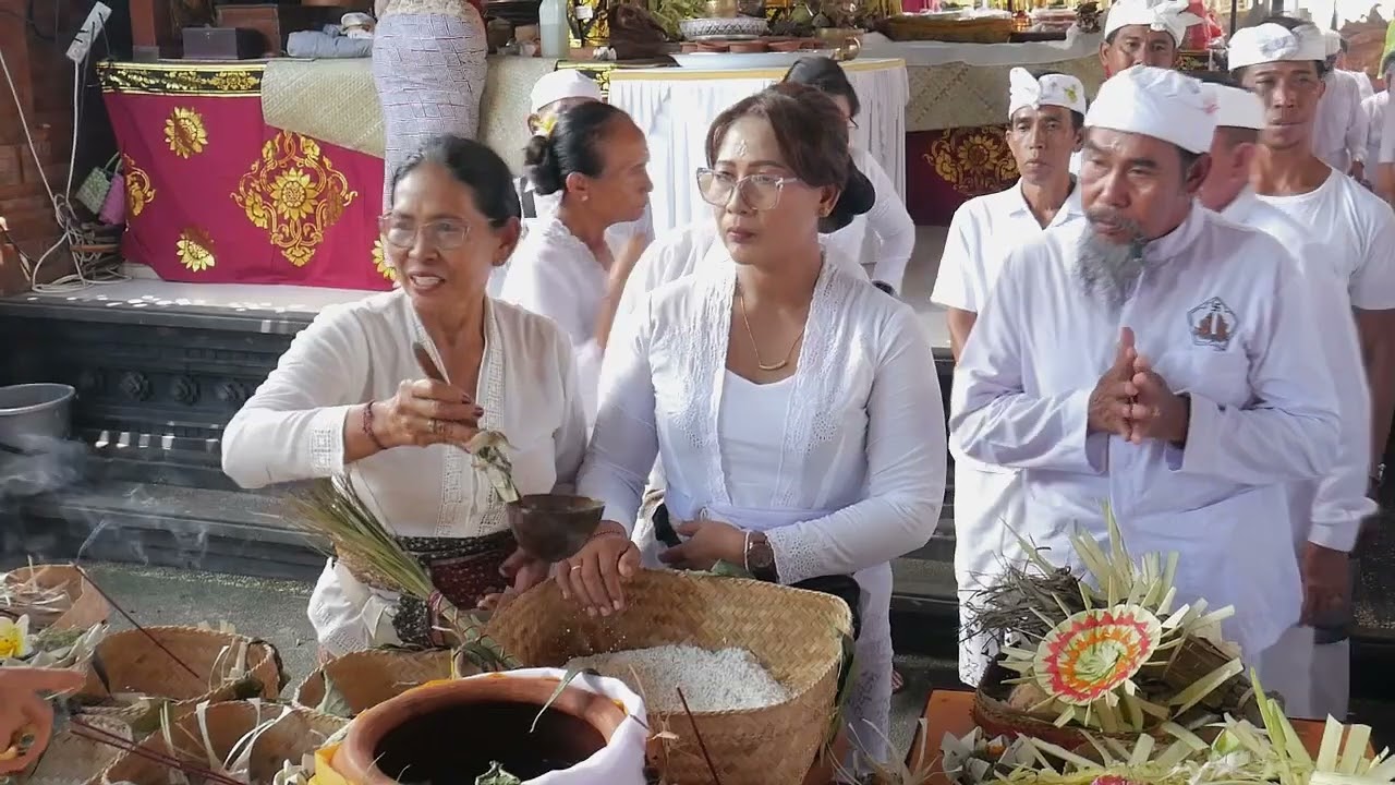 Karya Ngenteg Linggih Ring Banjar Dukuh Sari , Kerobokan Kelod, Badung