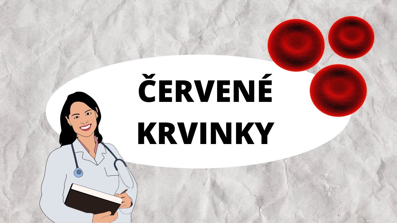 ČERVENÉ KRVINKY ( ERYTROCYTY ) - vše co potřebujete vědět