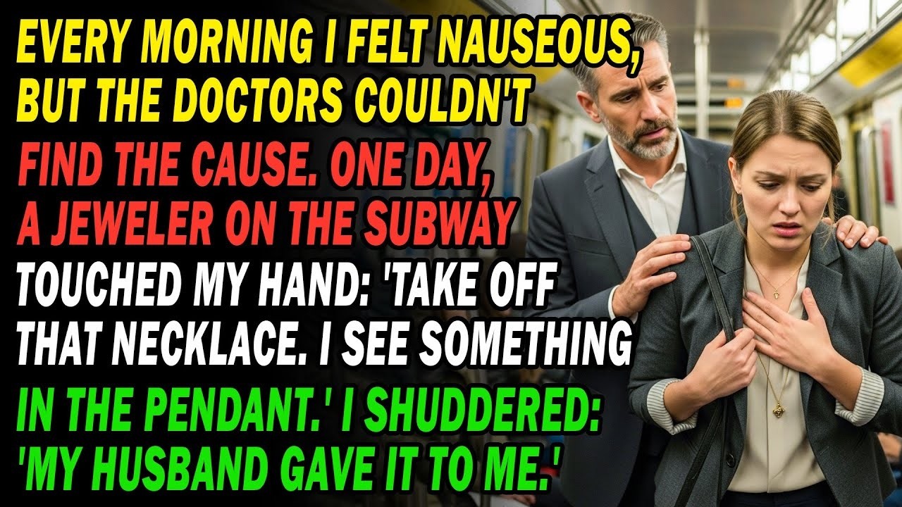 ☀️I Felt Nauseous Every Morning🤮 On The Subway🚆 A Jeweler Saw My Necklace And Said😱 'Take It Off