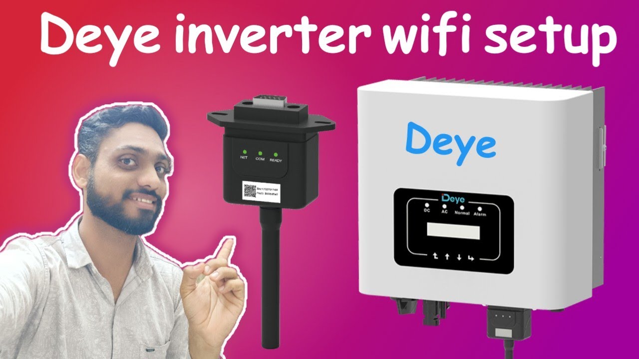 How to Deye inverter wifi setup || Deye inverter wifi configuration