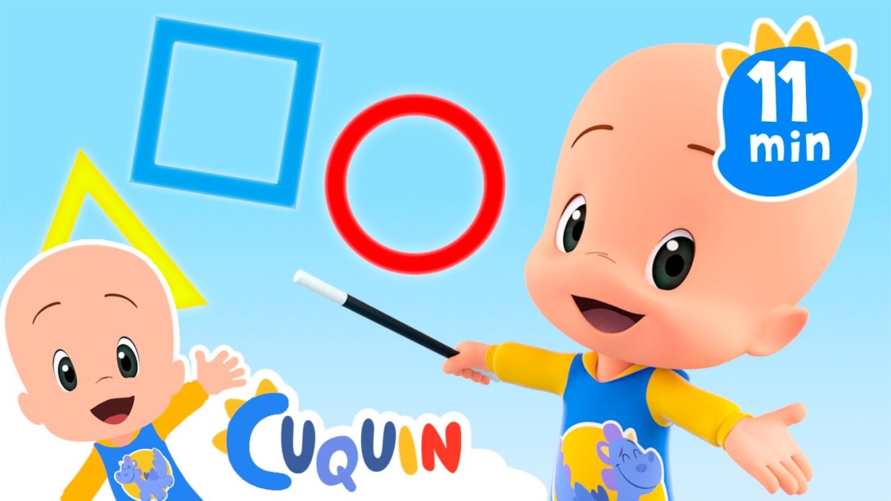 The Shapes and more educational videos - Cuquin and Friends
