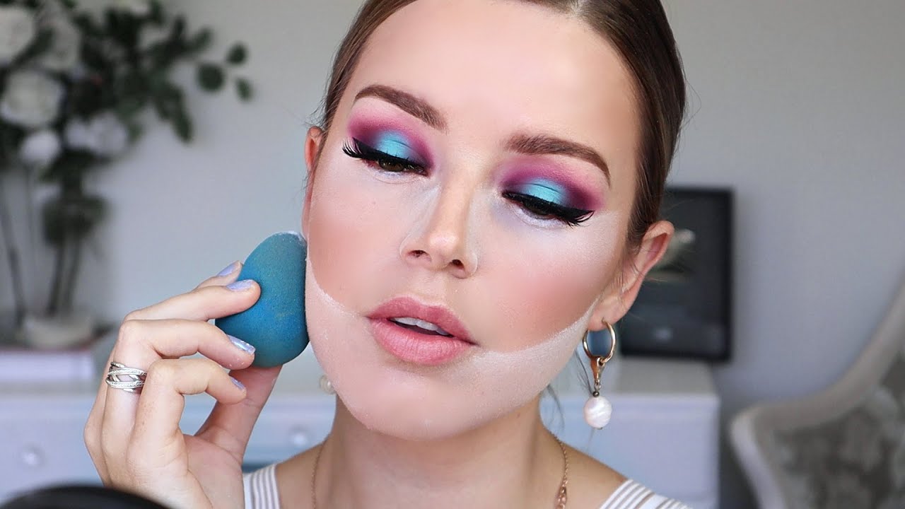 Pop of Colour || Halo Eye Makeup Tutorial