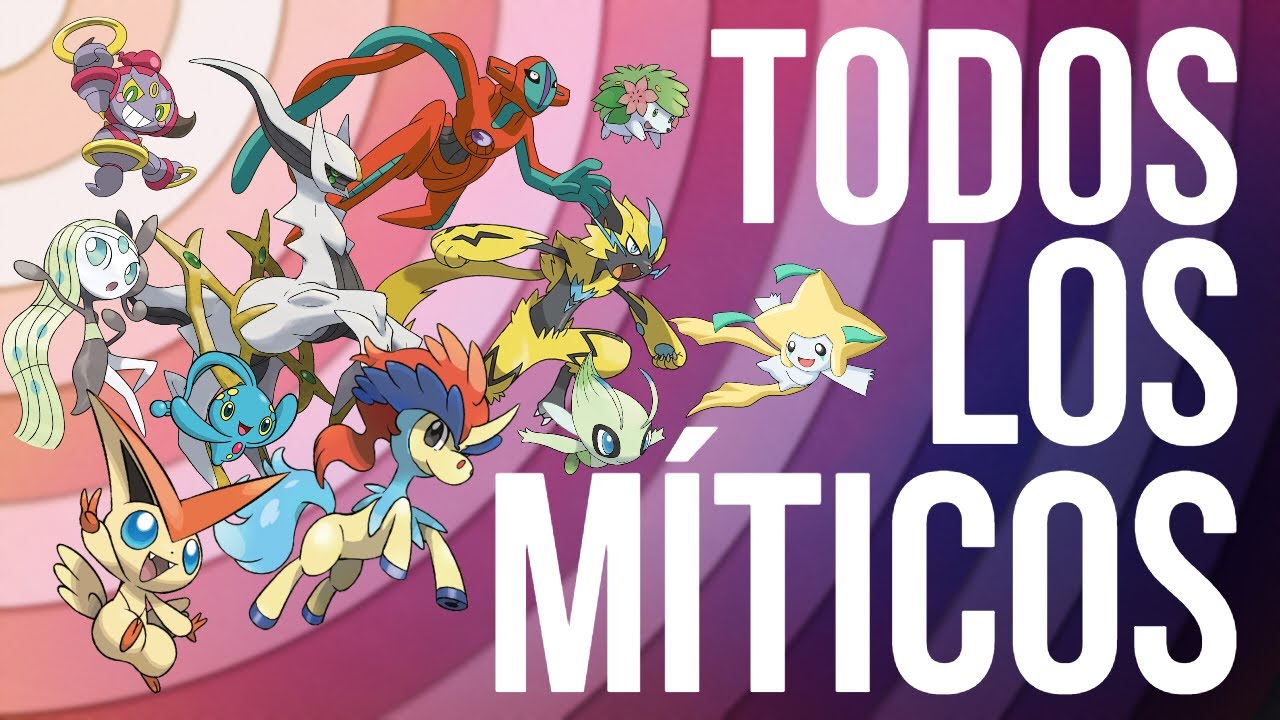 Explicando a los Pokémon míticos/singulares (Parte 1)