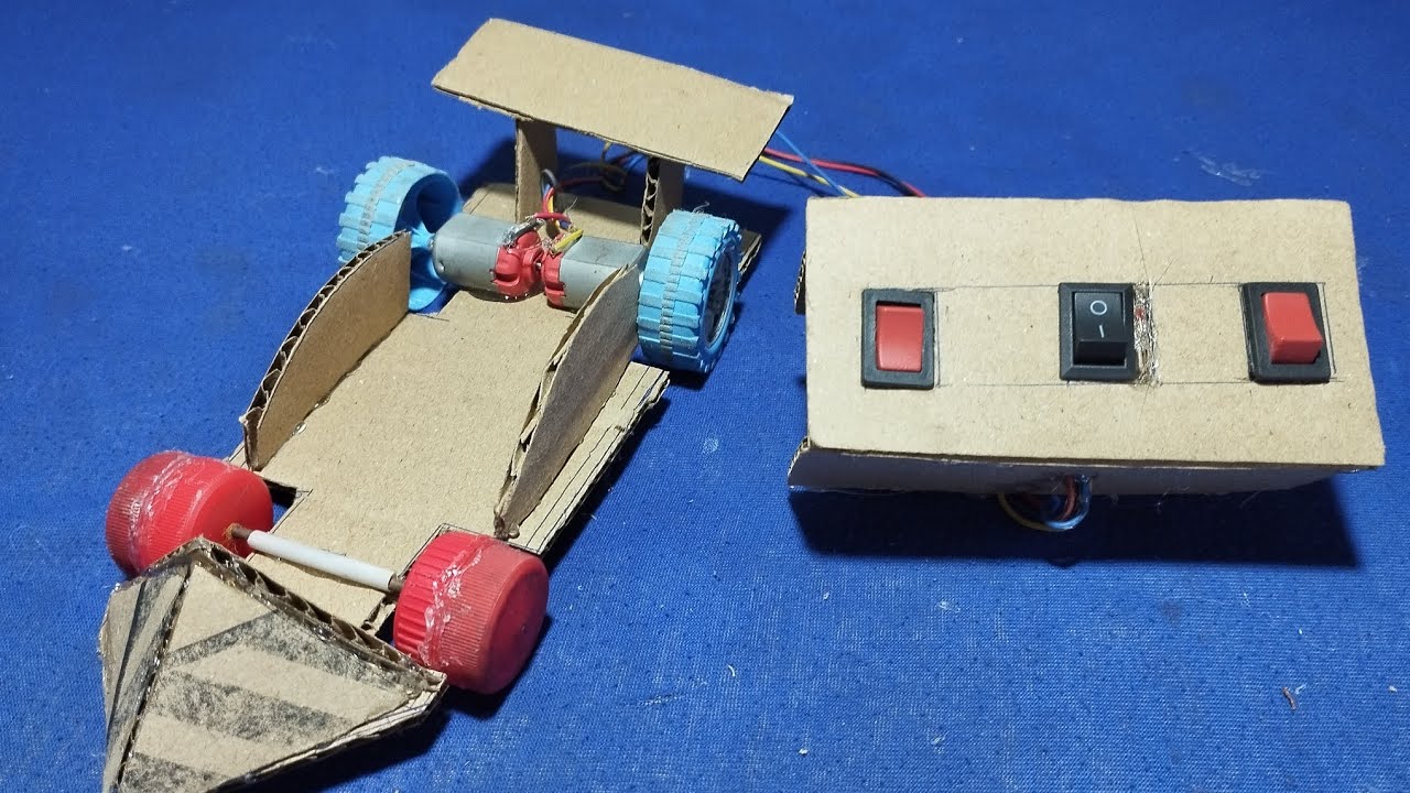 🚗🔥 Cardboard Se Remote Control Car Kaise Banaye | Working RC