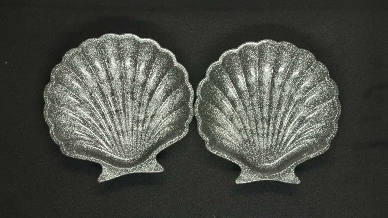 How To Make: Silver Sparkle Shells