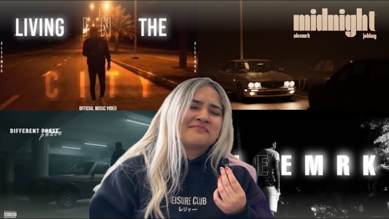 First Reaction to Aleemrk - Living in the city | Midnight | Through the skies | Life goes on