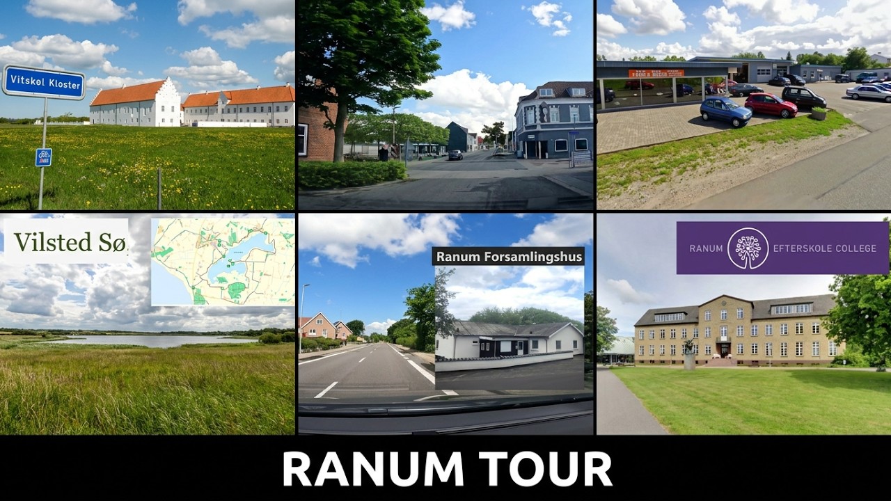 På tur rundt i Ranum - med en smuttur til Åle, Næsby, Malle, Rønbjerg og Vitskøl Kloster. 2022 #1