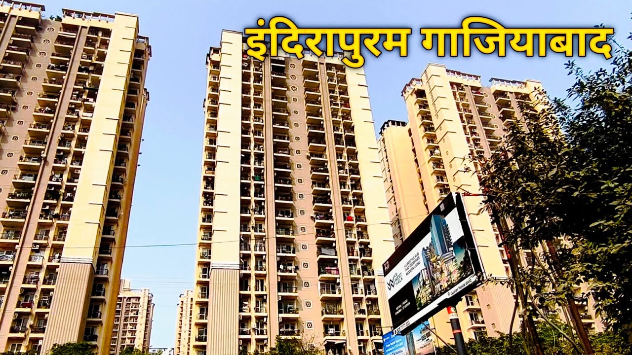 Indirapuram Ghaziabad City Overview Delhi NCR Residential Area Tour