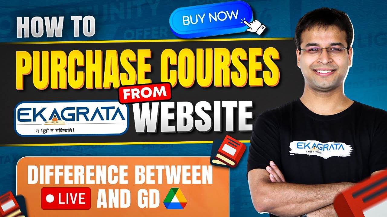 How to Purchase Ekagrata Courses? LIVE & Google Drive [Step-by-Step]