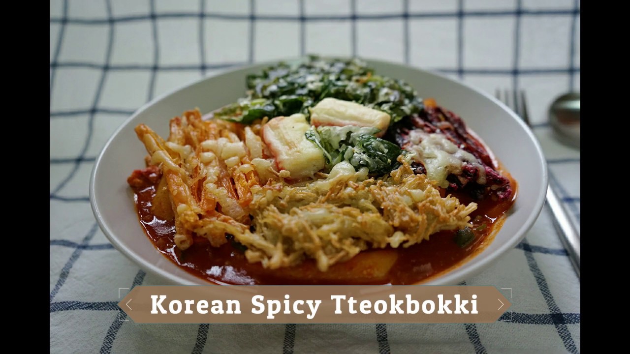 [Kang's Kitchen 2] Spicy Tteokbokki with Colorful Fried Veggies