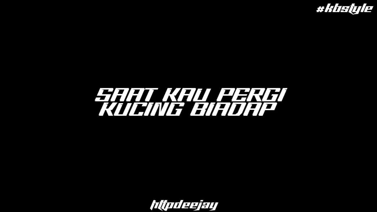 Kucing Biadap - Saat Kau Pergi | kucingbiadapstyle😈🔥
