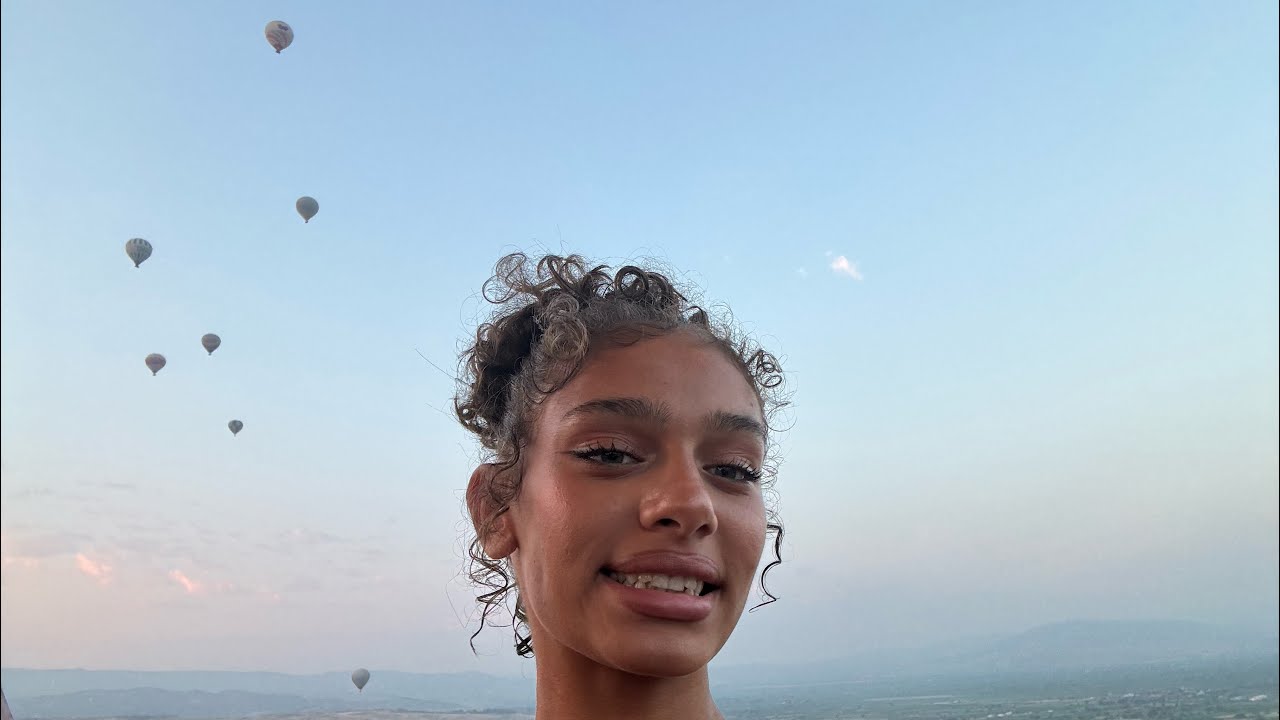 i went on a hot air balloon in turkey