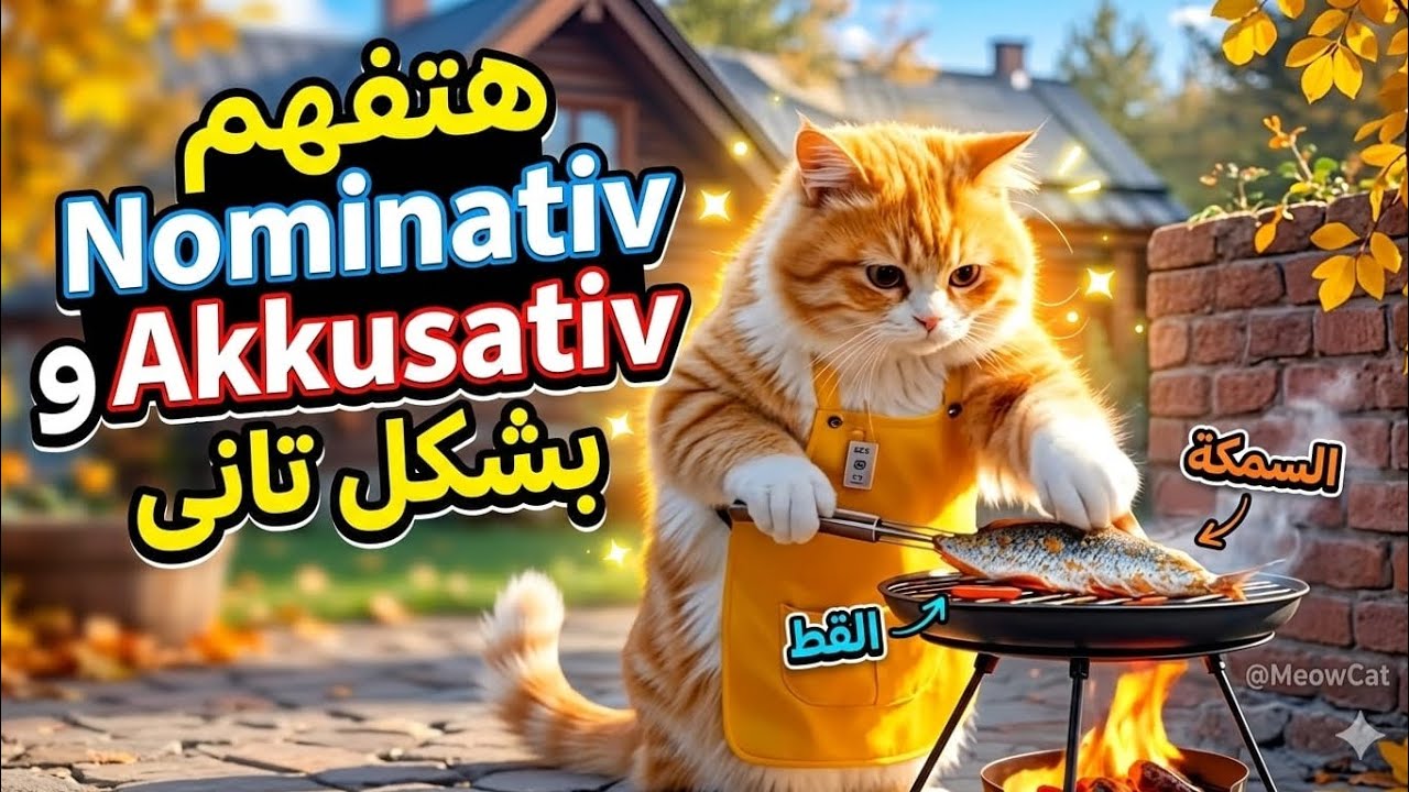 هتفهم nominativ و akkusativ بشكل جديد 😉🇩🇪👌🏻
