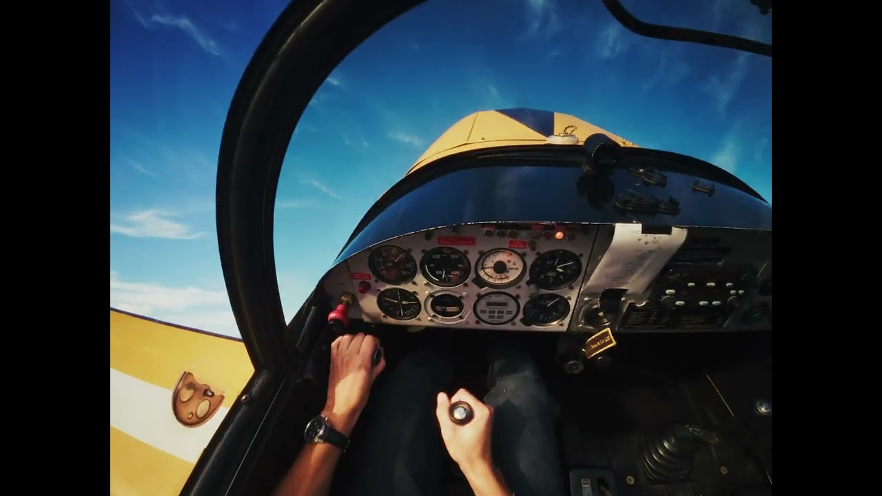 POV Aerobatic competition training | No music, just the engine and the air