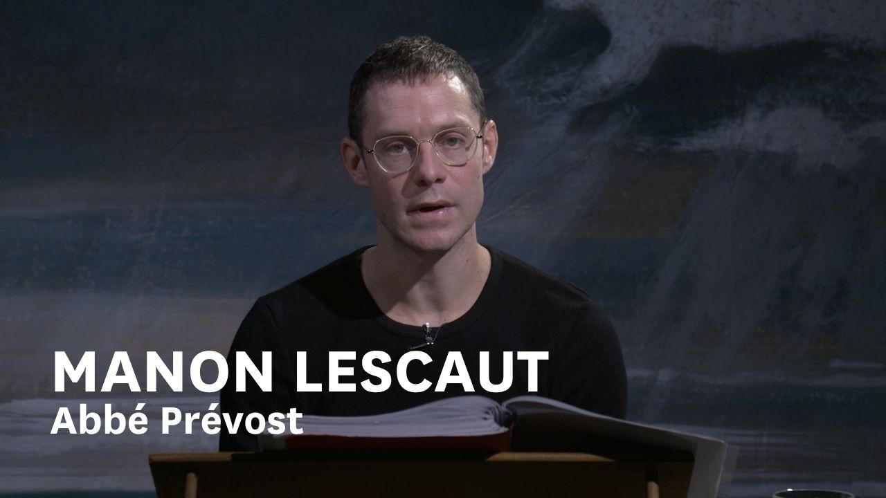 Manon Lescaut, premi&egrave;re partie &mdash; Lecture par Christophe Montenez